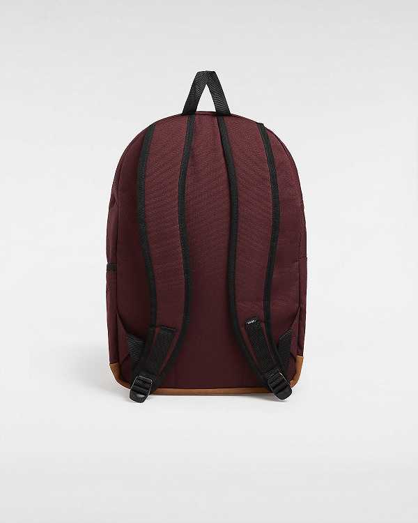 Burgundy Vans Old Skool Trek Unisex Backpacks | VN2108937