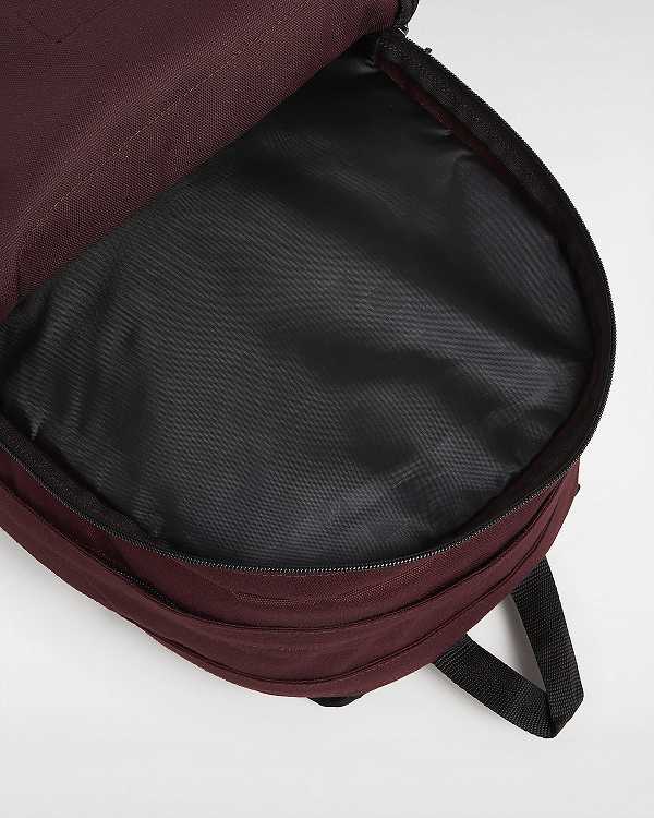 Burgundy Vans Old Skool Trek Unisex Backpacks | VN2108937