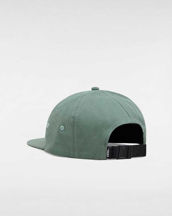 Green Vans Cushman Jockey Unisex Hats | VN5618432