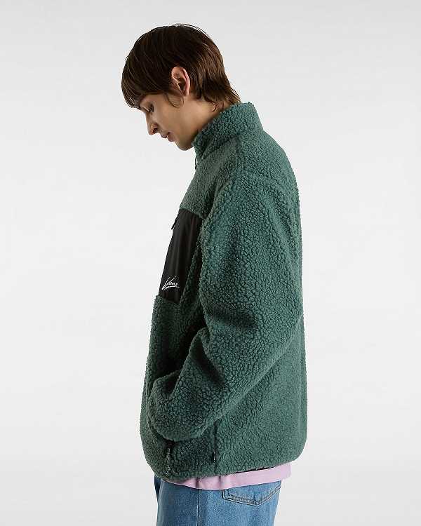 Green Vans Dettori Full Zip Men Jacket | VN5238697