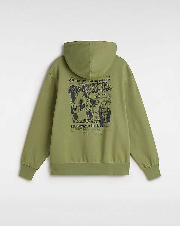 Green Vans Firemade Bloussant Women Hoodie | VN4962853