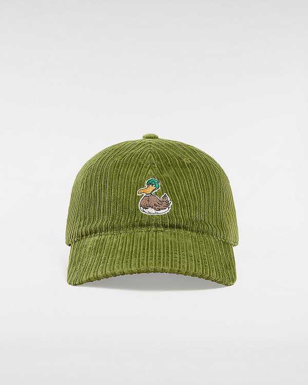 Green Vans Hosmer Curved Bill Unisex Hats | VN2630791