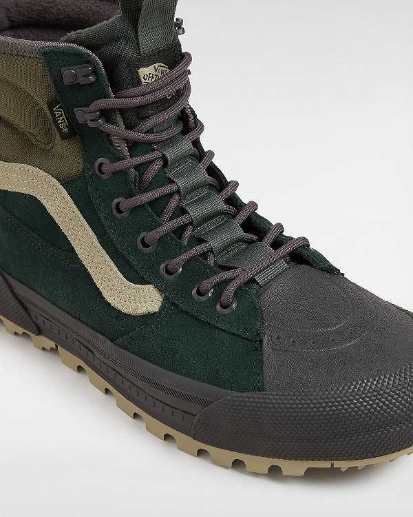 Green Vans MTE Sk8-Hi Men Gore-tex Shoes | VN6251973