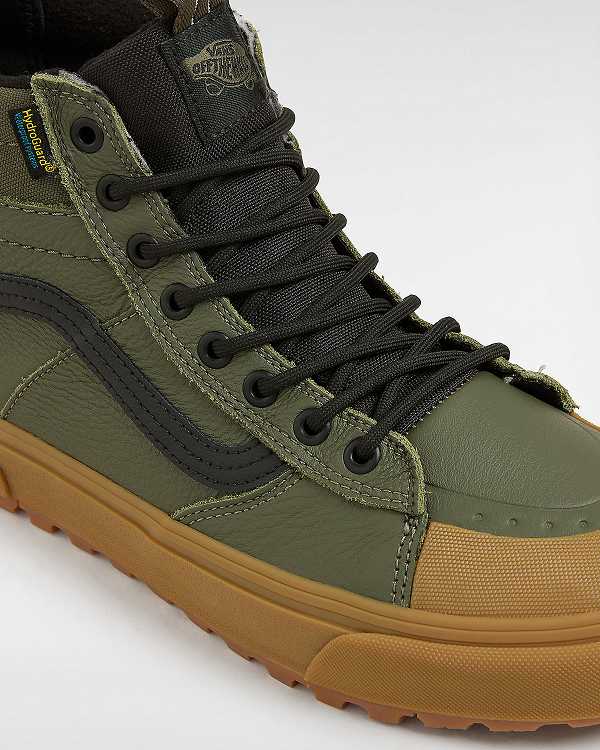 Green Vans MTE Sk8-Hi Men Waterproof Shoes | VN5206794