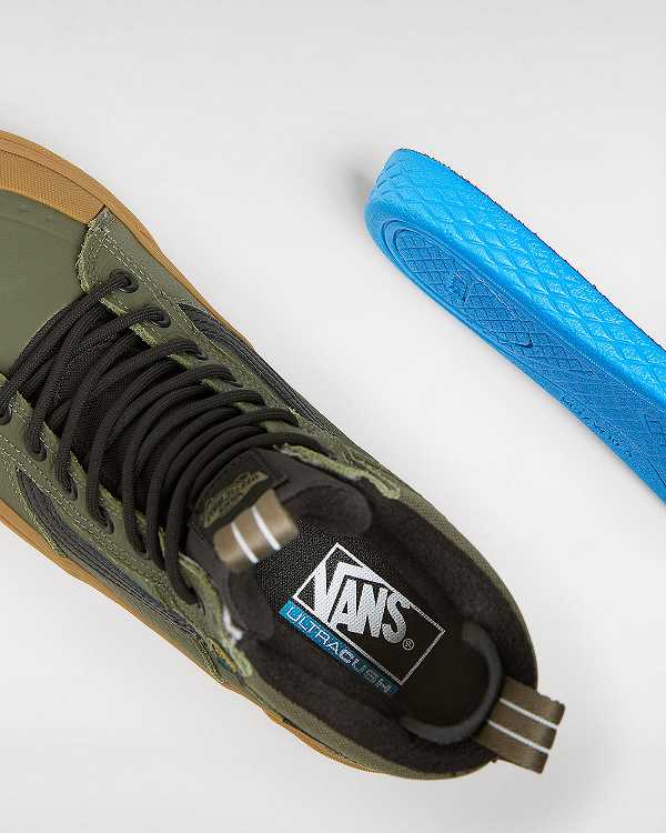 Green Vans MTE Sk8-Hi Men Waterproof Shoes | VN5206794