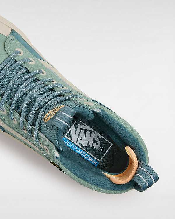 Green Vans MTE Sk8-Hi Men Waterproof Shoes | VN9751840