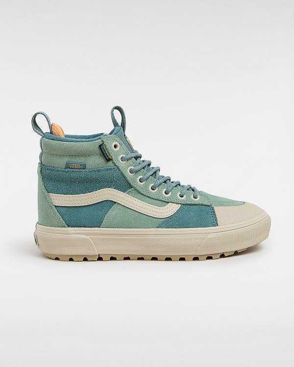 Green Vans MTE Sk8-Hi Men Waterproof Shoes | VN9751840