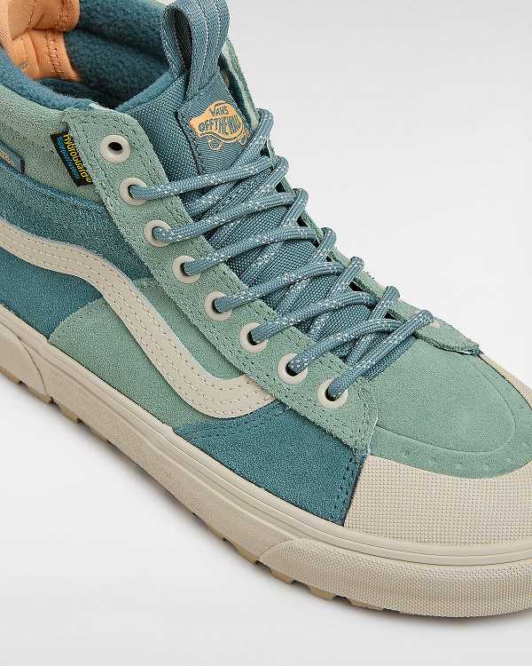 Green Vans MTE Sk8-Hi Women Waterproof Shoes | VN8704136