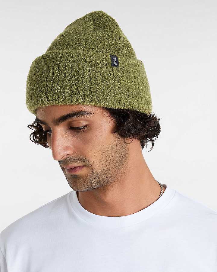 Green Vans Newton Unisex Beanie | VN9174260