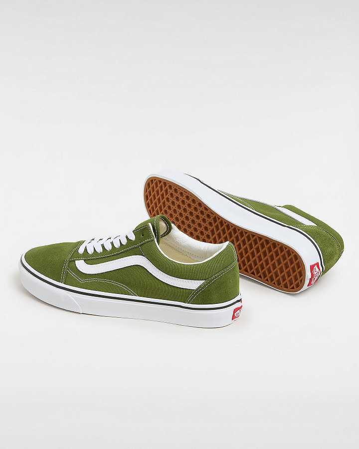 Green Vans Old Skool Men Sneakers | VN5073264