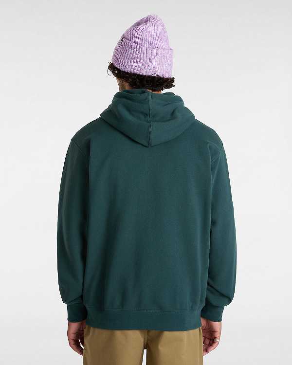 Green Vans Original Standards Loose Women Hoodie | VN9023487