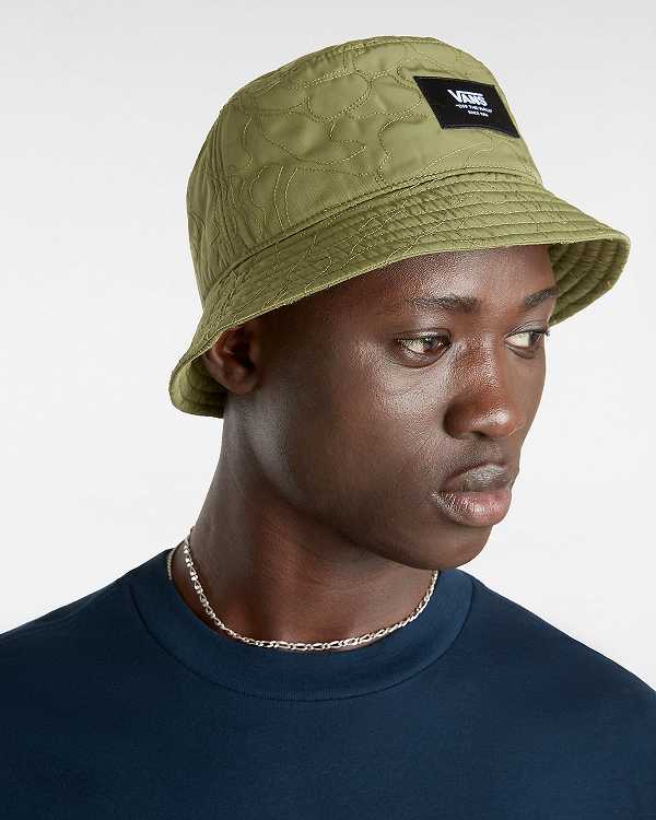 Green Vans Patch Unisex Hats | VN6120347