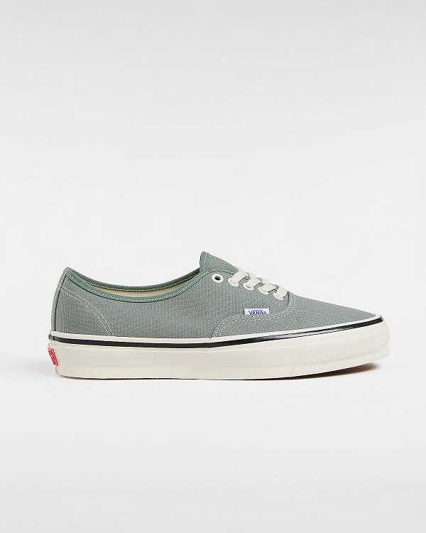 Green Vans Premium Authentic 44 Duck Men Canvas Shoes | VN9870256