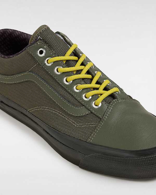 Green Vans Premium Old Skool 36 Women Skate Shoes | VN4716285