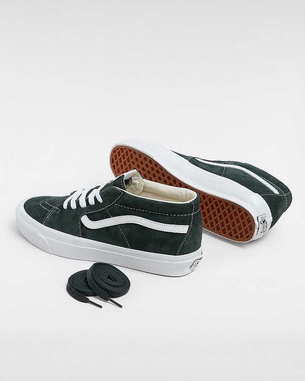 Green Vans Premium Sk8-Mid 83 Men Sneakers | VN7621359