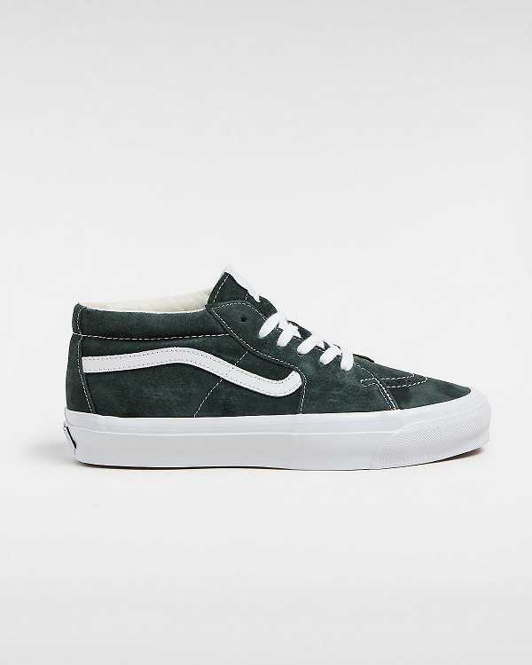 Green Vans Premium Sk8-Mid 83 Men Sneakers | VN7621359