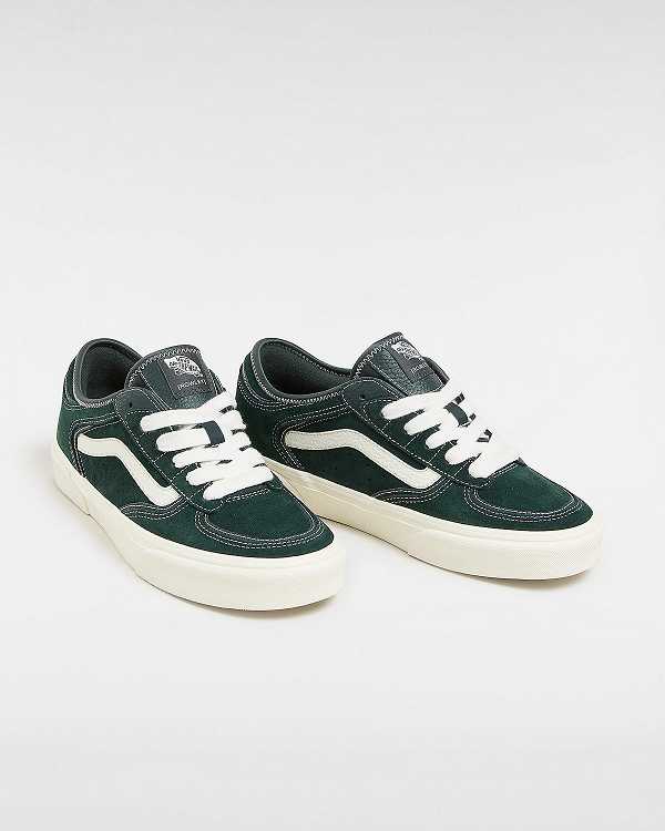 Green Vans Rowley Classic Men Sneakers | VN2346590