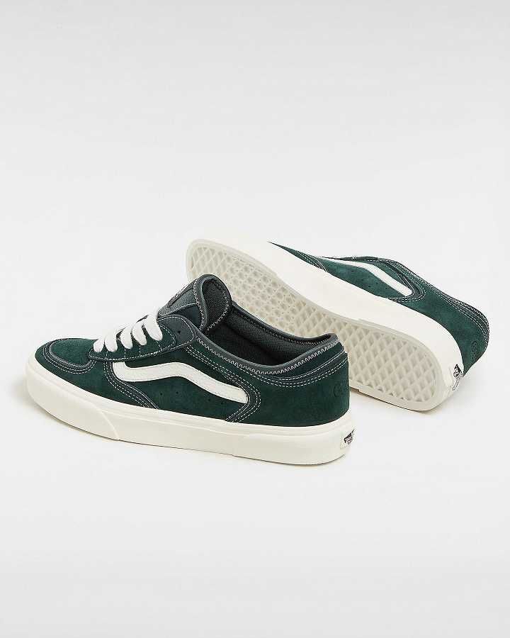 Green Vans Rowley Classic Men Sneakers | VN2346590