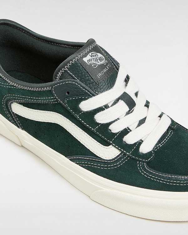 Green Vans Rowley Classic Men Sneakers | VN2346590