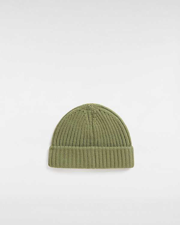 Green Vans Shallow Cuff Unisex Beanie | VN3741520