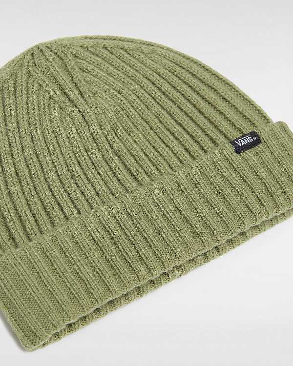 Green Vans Shallow Cuff Unisex Beanie | VN3741520