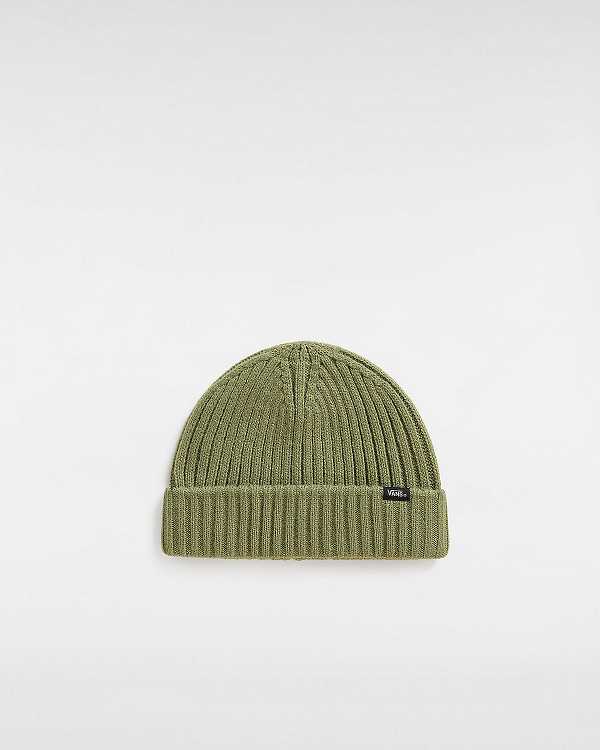 Green Vans Shallow Cuff Unisex Beanie | VN3741520