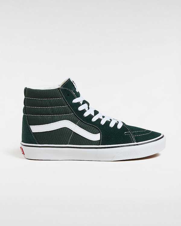 Green Vans Sk8-Hi Men Skate Shoes | VN7369814