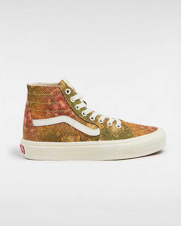 Green Vans Sk8-Hi Tapered Women Sneakers | VN1936042