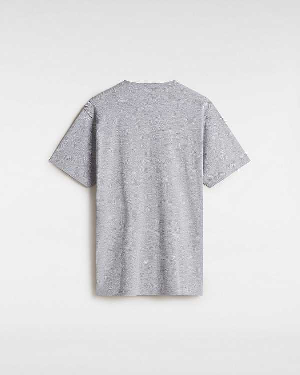 Grey Vans Classic Men T Shirts | VN7235401