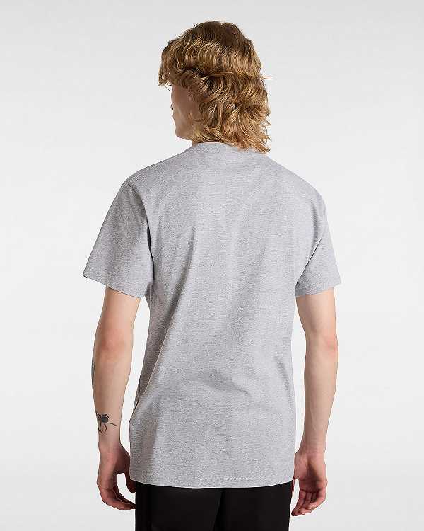 Grey Vans Classic Men T Shirts | VN7235401