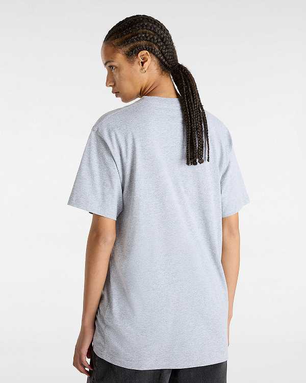 Grey Vans Classic Men T Shirts | VN7235401