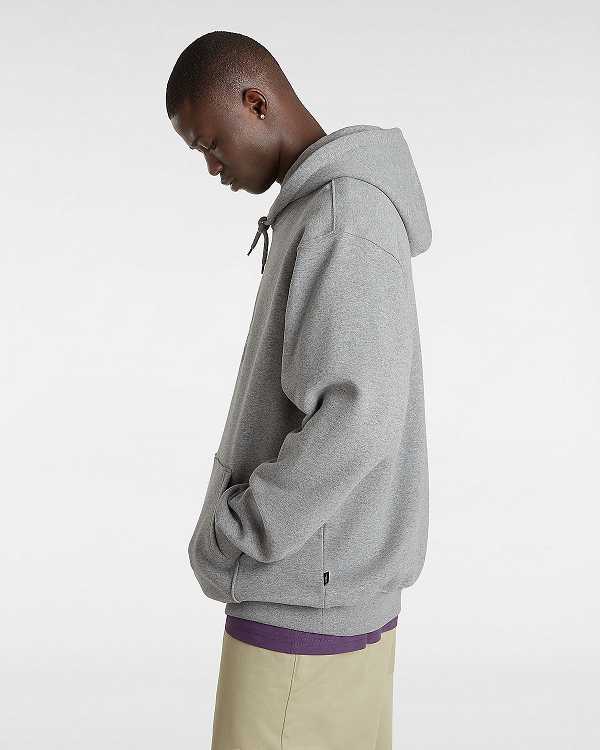 Grey Vans Fish loose Men Hoodie | VN9108476