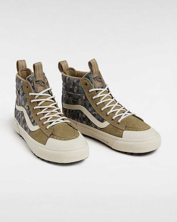 Grey Vans MTE Sk8-Hi Men Waterproof Shoes | VN6893215