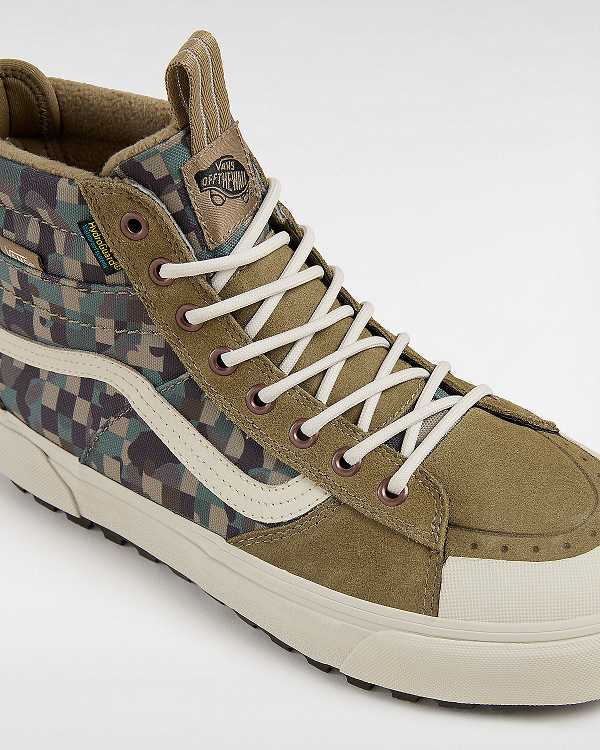 Grey Vans MTE Sk8-Hi Men Waterproof Shoes | VN6893215