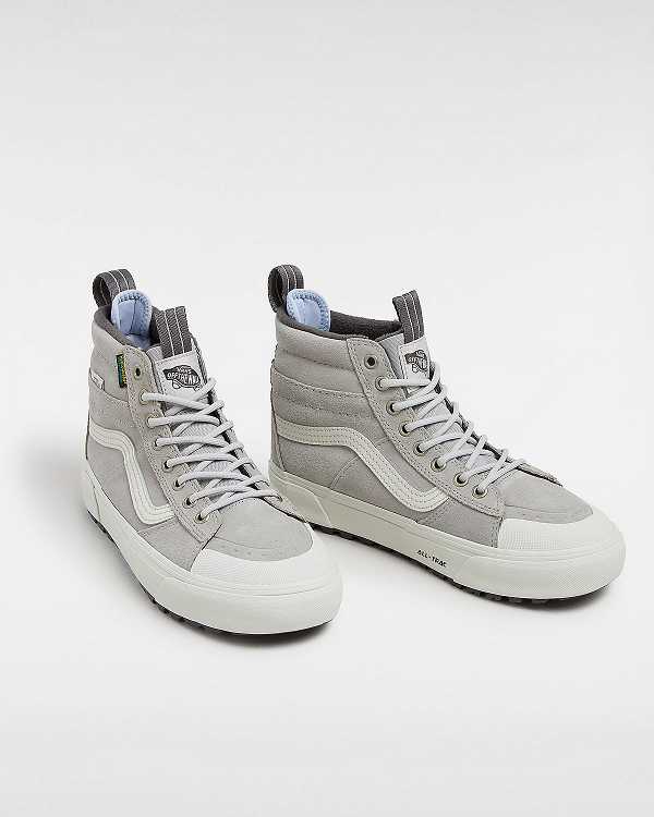 Grey Vans MTE Sk8-Hi Women Waterproof Shoes | VN2389460