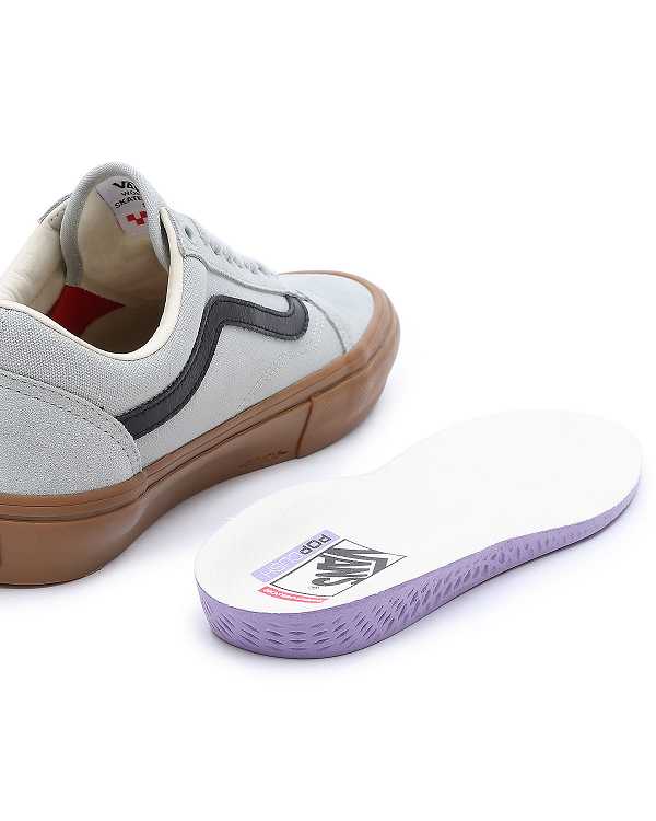 Grey Vans Old Skool Women Skate Shoes | VN5380412