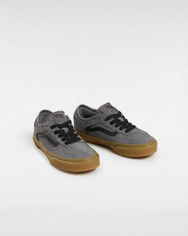 Grey Vans Rowley Classic (4-8 years) Kids' Sneakers | VN8745210