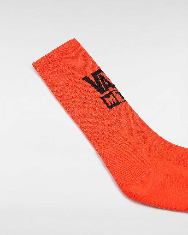 Orange Vans MTE Crestline Crew (1 Pair) Unisex Socks | VN0953816