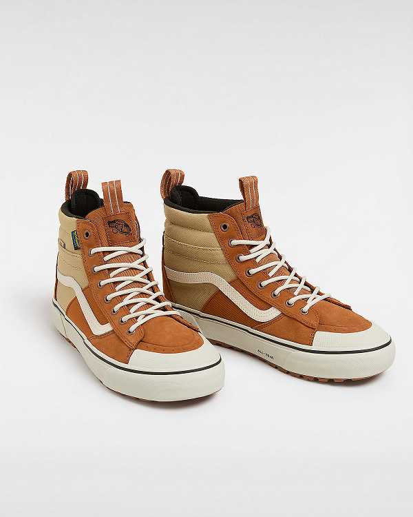 Orange Vans MTE Sk8-Hi Men Waterproof Shoes | VN0249153