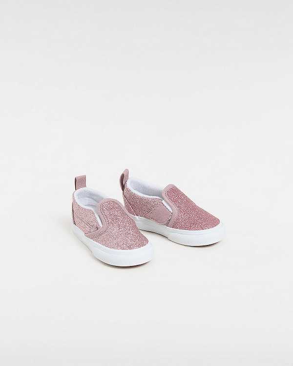 Pink Vans Classic (1-4 Years) Kids' Slip On Shoes | VN9875216