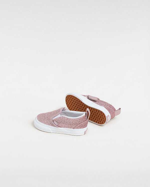 Pink Vans Classic (1-4 Years) Kids' Slip On Shoes | VN9875216