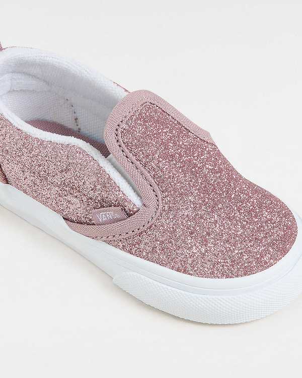 Pink Vans Classic (1-4 Years) Kids' Slip On Shoes | VN9875216