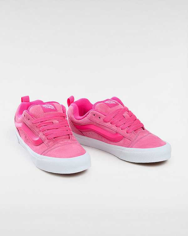 Pink Vans Knu Skool Women Skate Shoes | VN0625394