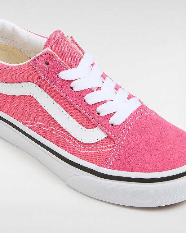 Pink Vans Old Skool (4-8 Years) Kids' Sneakers | VN9620157