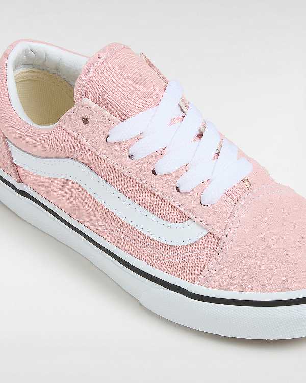 Pink Vans Old Skool (4-8 Years) Kids' Sneakers | VN4692751