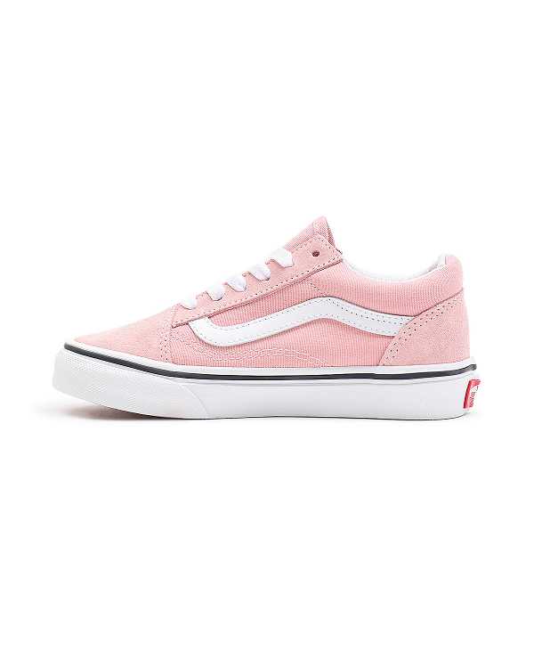 Pink Vans Old Skool (4-8 Years) Kids' Sneakers | VN4692751