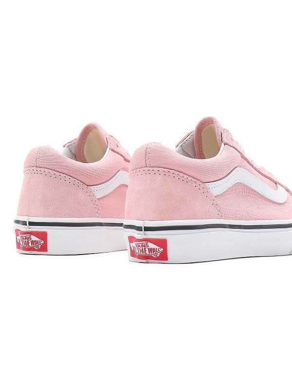 Pink Vans Old Skool (4-8 Years) Kids' Sneakers | VN4692751