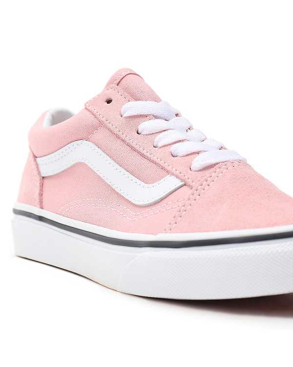 Pink Vans Old Skool (4-8 Years) Kids' Sneakers | VN4692751