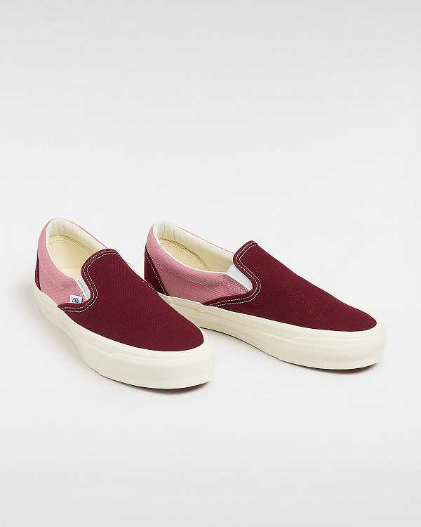 Pink Vans Premium 98 Women Slip On Shoes | VN9234056