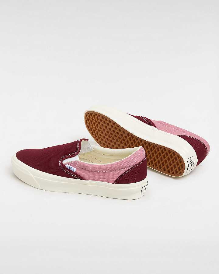 Pink Vans Premium 98 Women Slip On Shoes | VN9234056